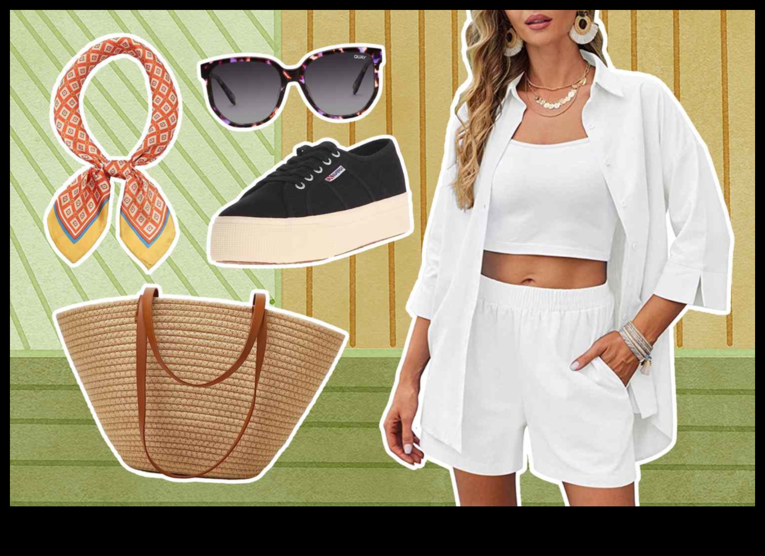 Ceļojumi bez piepūles: eleganti vasaras tērpi nedēļas nogales piedzīvojumiem