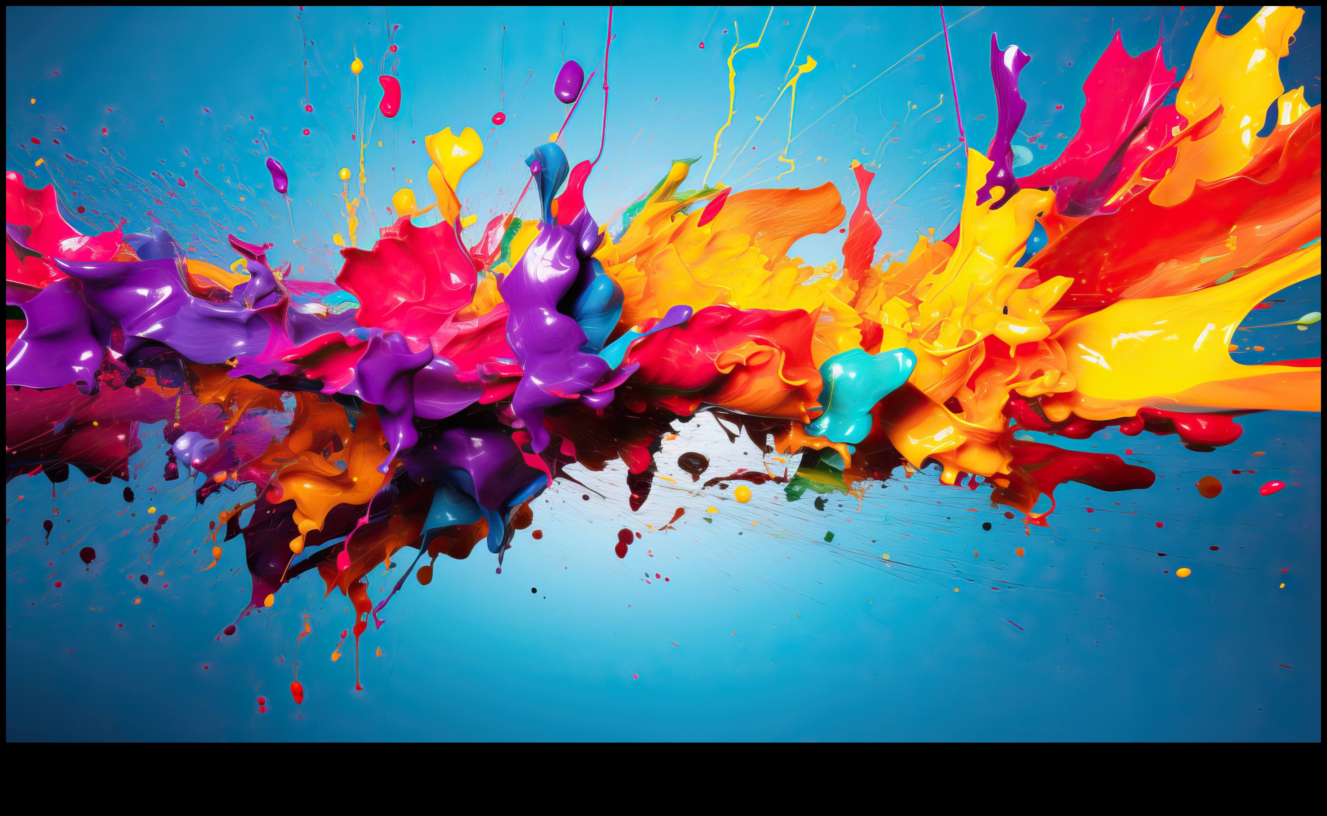 Krāsu šļakatas: dinamiskas un dinamiskas fotografēšanas paņēmieni