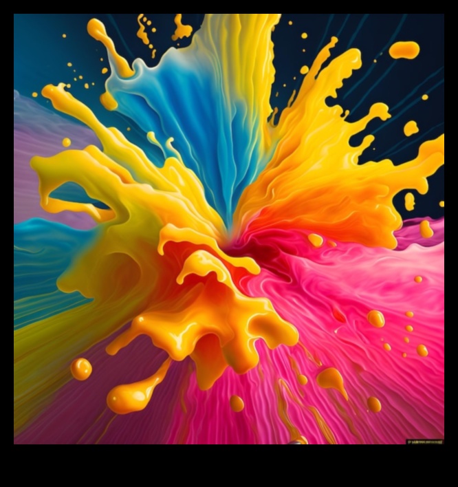 Krāsu šļakatas: dinamiskas un dinamiskas fotografēšanas paņēmieni