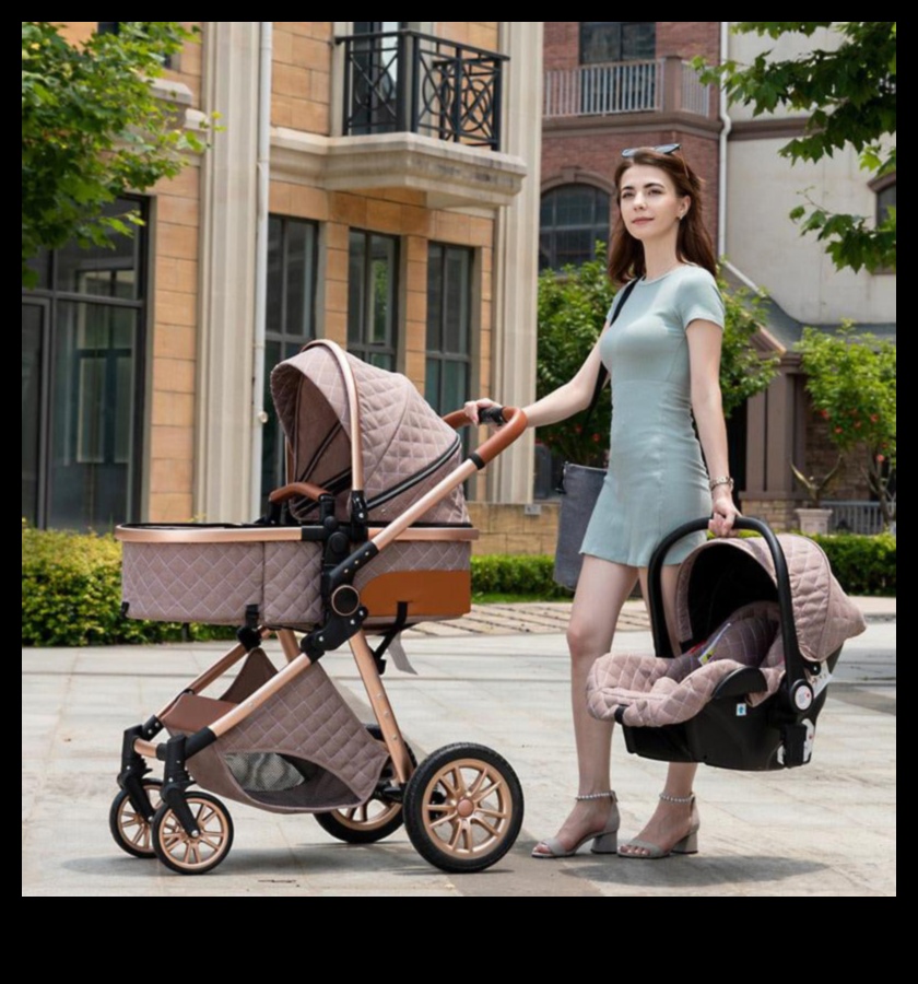 Izstarojoši braucieni: gludi un droši bērnu ratiņi