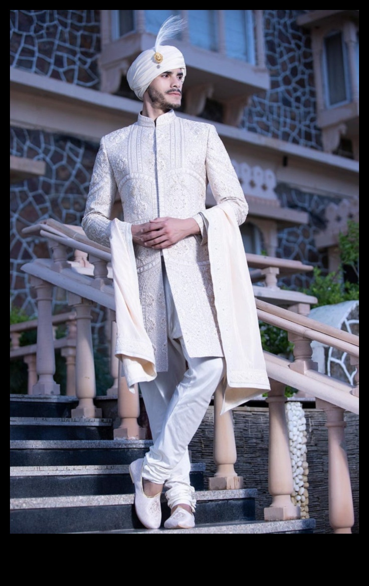 Piemērots Splendor: Groom's Fashion Marvel