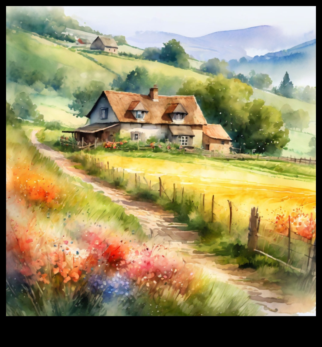 Lauku reālisms, kas iemūžina lauku šarmu ainavu fotogrāfijā 3 Lauku reālisms: lauku šarms ainavu fotogrāfijā