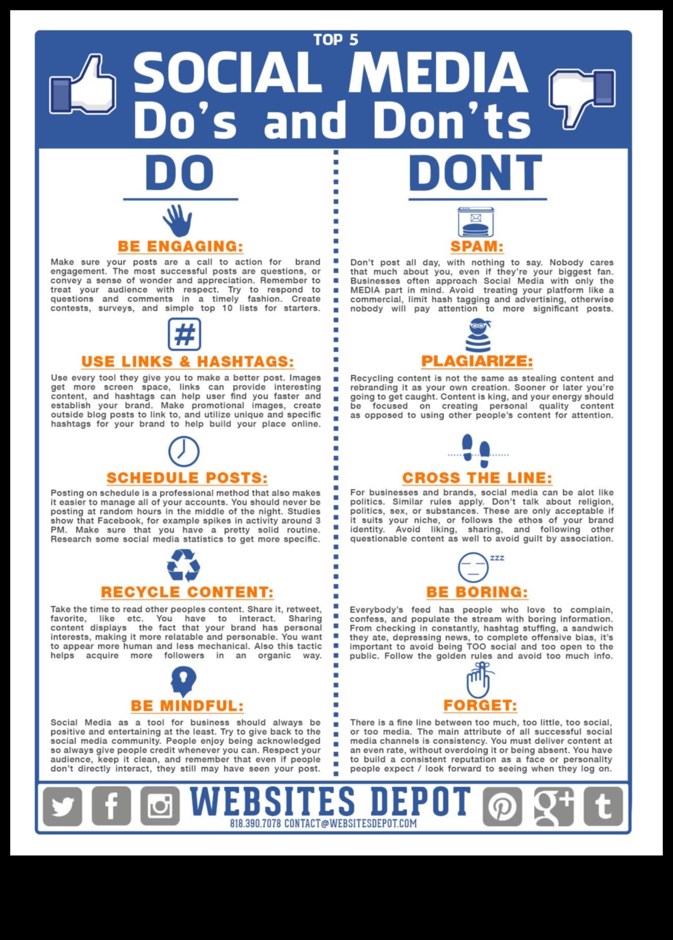 10 ko drīkst un ko nedrīkst sociālo mediju mārketingā uzņēmumiem