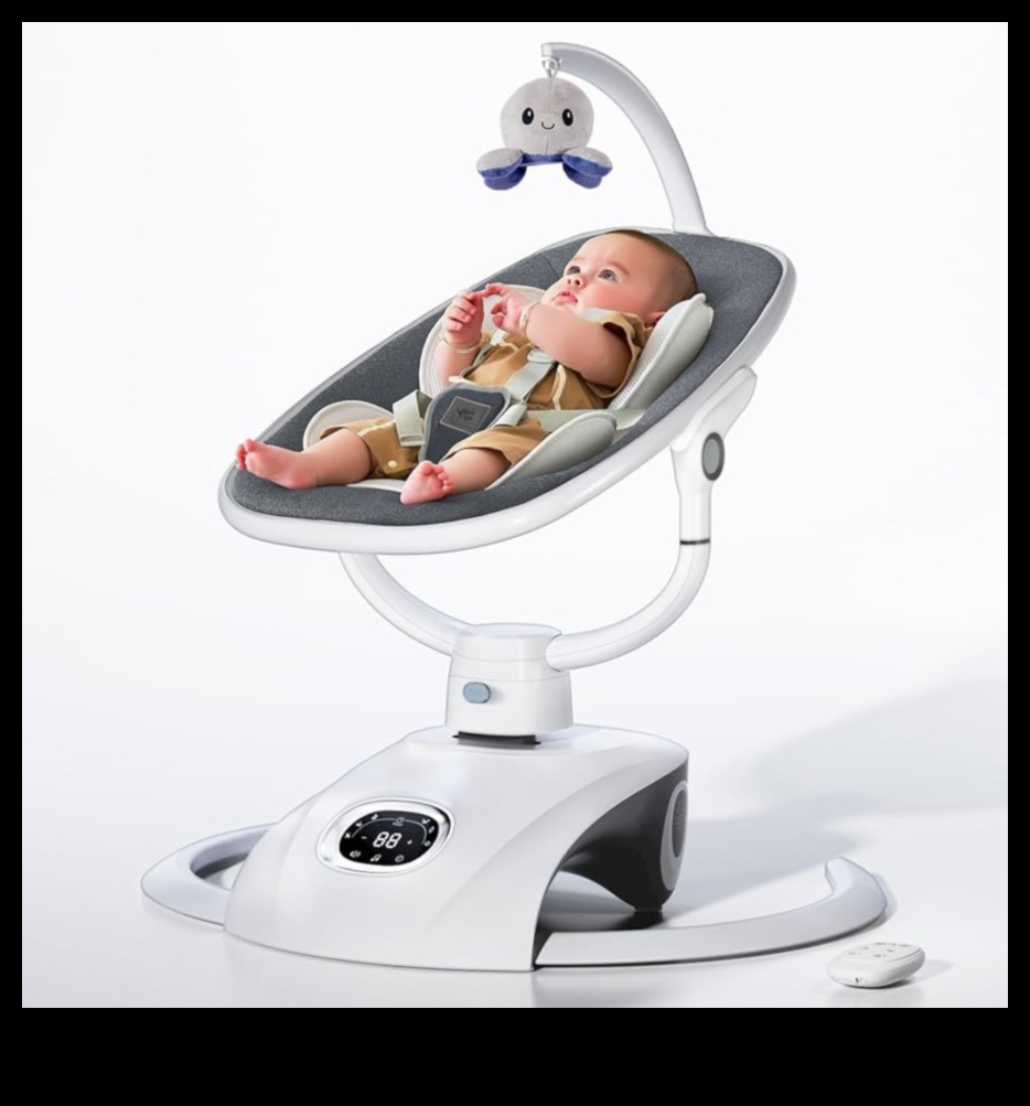 Nomierinošas šūpoles: nomierinošas kustības mazulim