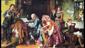 Debesu harmonija: mūzikas un dejas tēmas baroka mākslā