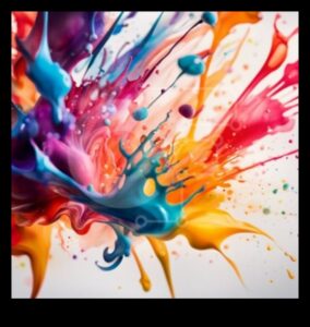 Krāsu šļakatas: dinamiskas un dinamiskas fotografēšanas paņēmieni