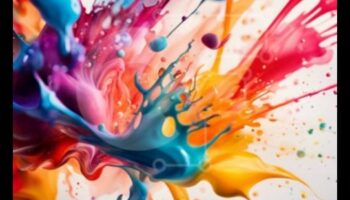 Krāsu šļakatas: dinamiskas un dinamiskas fotografēšanas paņēmieni