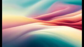 Vizuālais ātrums: abstraktās mākslas enerģiska kustība uz audekla