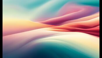 Vizuālais ātrums: abstraktās mākslas enerģiska kustība uz audekla